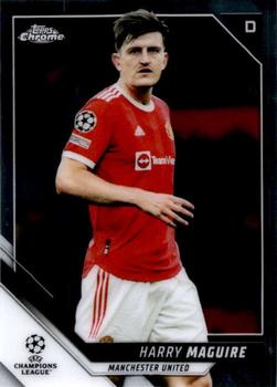 2021-22 Topps Chrome UEFA Champions League #32 Harry Maguire Front