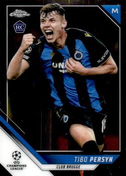 2021-22 Topps Chrome UEFA Champions League #40 Tibo Persyn Front