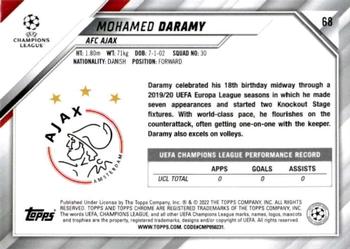 2021-22 Topps Chrome UEFA Champions League #68 Mohamed Daramy Back
