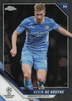 2021-22 Topps Chrome UEFA Champions League #75 Kevin De Bruyne Front