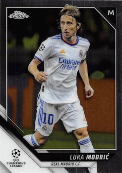 2021-22 Topps Chrome UEFA Champions League #85 Luka Modrić Front