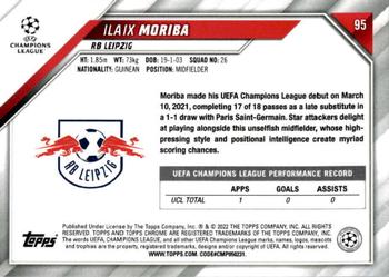 2021-22 Topps Chrome UEFA Champions League #95 Ilaix Moriba Back