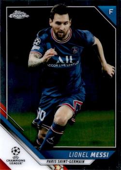 2021-22 Topps Chrome UEFA Champions League #100 Lionel Messi Front
