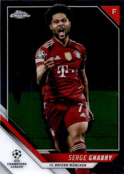 2021-22 Topps Chrome UEFA Champions League #143 Serge Gnabry Front