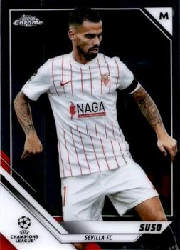 2021-22 Topps Chrome UEFA Champions League #169 Suso Front