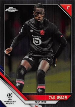 2021-22 Topps Chrome UEFA Champions League #189 Tim Weah Front