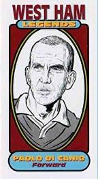2015 Philip Neill West Ham Legends #15 Paolo Di Canio Front