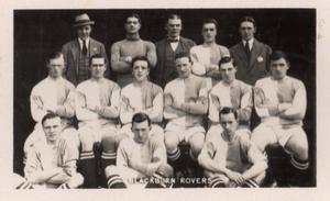 1922-23 Pluck Famous Football Teams #8 Blackburn Rovers Front