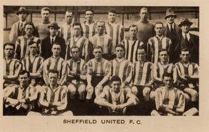 1922 Boys' Magazine Football Series #8 Sheffield United Front