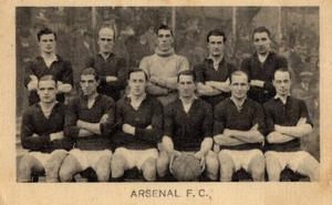 1922 Boys' Magazine Football Series #10 Arsenal Front