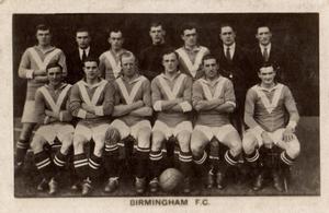1923 The Magnet Library Football Teams 2nd Series #NNO Birmingham F.C. Front