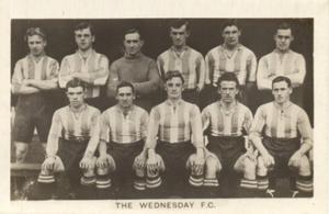 1923 The Magnet Library Football Teams 2nd Series #NNO The Wednesday F.C. Front