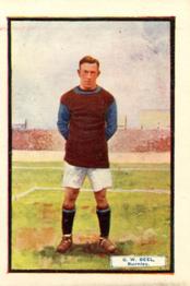 1924 D.C. Thomson Coloured Photos of Star Footballers #NNO George Beel Front