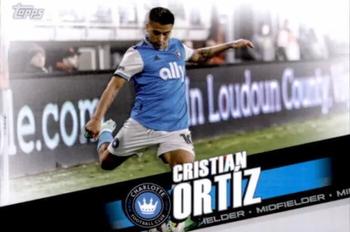 2022 Topps MLS #17 Cristian Ortíz Front