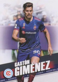 2022 Topps MLS #82 Gastón Giménez Front