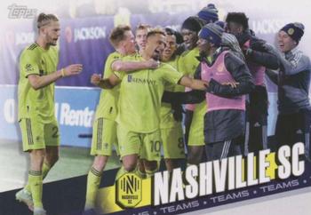 2022 Topps MLS #97 Nashville SC Front