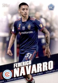 2022 Topps MLS #161 Federico Navarro Front