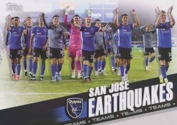 2022 Topps MLS #168 San Jose Earthquakes Front