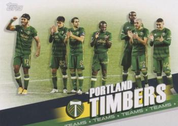 2022 Topps MLS #186 Portland Timbers Front
