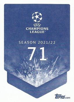 2021-22 Topps UEFA Champions League Sticker Collection #71 Kyle Walker Back