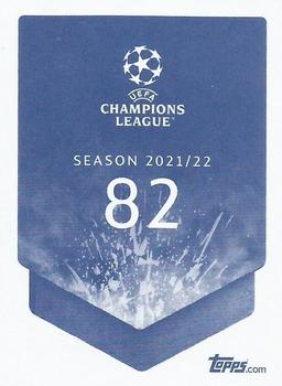 2021-22 Topps UEFA Champions League Sticker Collection #82 Phil Foden Back