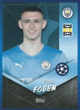 2021-22 Topps UEFA Champions League Sticker Collection #82 Phil Foden Front