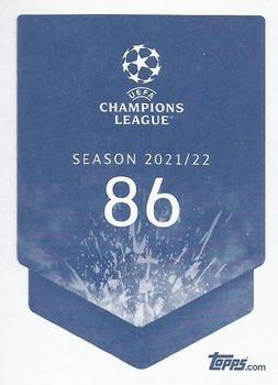 2021-22 Topps UEFA Champions League Sticker Collection #86 Parc des Princes Back
