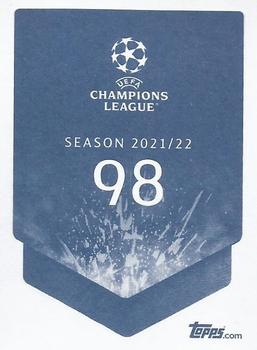 2021-22 Topps UEFA Champions League Sticker Collection #98 Georginio Wijnaldum Back