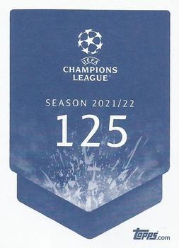 2021-22 Topps UEFA Champions League Sticker Collection #125 Brandon Mechele Back