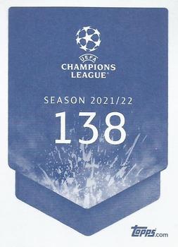 2021-22 Topps UEFA Champions League Sticker Collection #138 Wesley Back