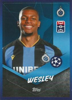 2021-22 Topps UEFA Champions League Sticker Collection #138 Wesley Front