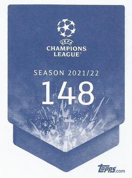 2021-22 Topps UEFA Champions League Sticker Collection #148 Geoffrey Kondogbia Back