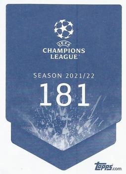 2021-22 Topps UEFA Champions League Sticker Collection #181 Fábio Vieira Back