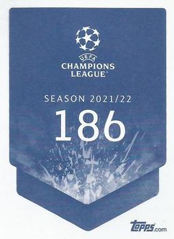 2021-22 Topps UEFA Champions League Sticker Collection #186 Sérgio Oliveira Back