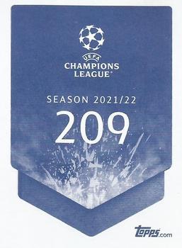2021-22 Topps UEFA Champions League Sticker Collection #209 Ante Rebić Back