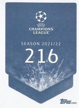 2021-22 Topps UEFA Champions League Sticker Collection #216 Pedro Porro Back