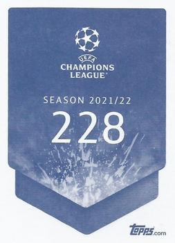 2021-22 Topps UEFA Champions League Sticker Collection #228 Jovane Cabral Back