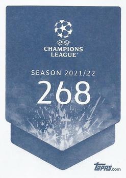 2021-22 Topps UEFA Champions League Sticker Collection #268 Ersin Destanoglu Back