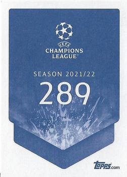 2021-22 Topps UEFA Champions League Sticker Collection #289 Alessandro Bastoni Back