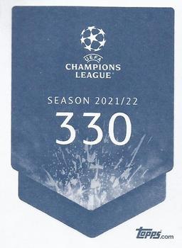 2021-22 Topps UEFA Champions League Sticker Collection #330 Marcos Antônio Back