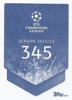 2021-22 Topps UEFA Champions League Sticker Collection #345 Stjepan Radeljic Back