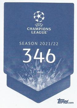 2021-22 Topps UEFA Champions League Sticker Collection #346 Fernando Costanza Back