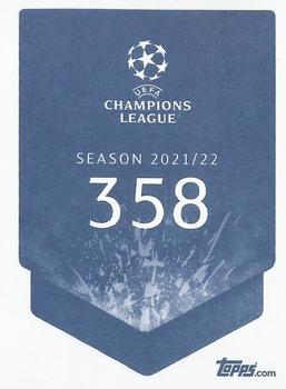 2021-22 Topps UEFA Champions League Sticker Collection #358 Manuel Neuer Back