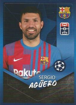 2021-22 Topps UEFA Champions League Sticker Collection #388 Sergio Agüero Front