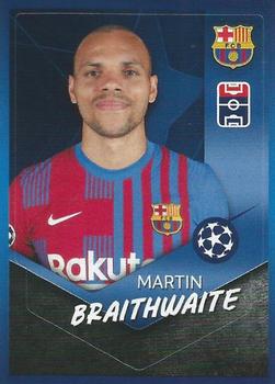 2021-22 Topps UEFA Champions League Sticker Collection #390 Martin Braithwaite Front