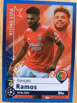 2021-22 Topps UEFA Champions League Sticker Collection #398 Gonçalo Ramos Front