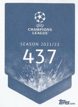 2021-22 Topps UEFA Champions League Sticker Collection #437 Francis Coquelin Back
