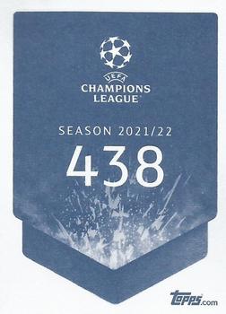 2021-22 Topps UEFA Champions League Sticker Collection #438 Etienne Capoue Back