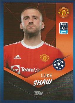 2021-22 Topps UEFA Champions League Sticker Collection #452 Luke Shaw Front