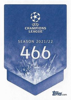 2021-22 Topps UEFA Champions League Sticker Collection #466 Juan Musso Back